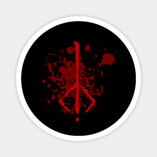 Bloodborne - Hunter Rune (with background) Magnet